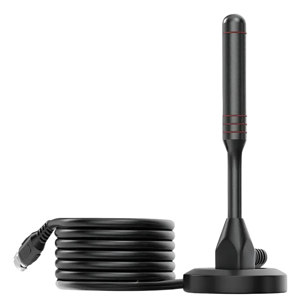 Antena Aerea Tdt Magnética Alta Potencia Tv Digital Hdtv 5m