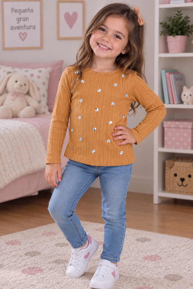 REMERA MORLEY CON TACHAS