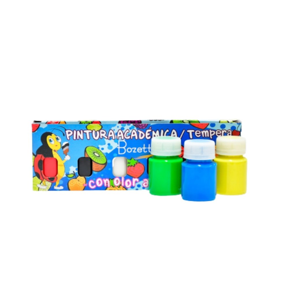 TEMPERAS BOZZETTO 6 COLORES