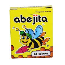 CRAYONES DE CERA ABEJITA