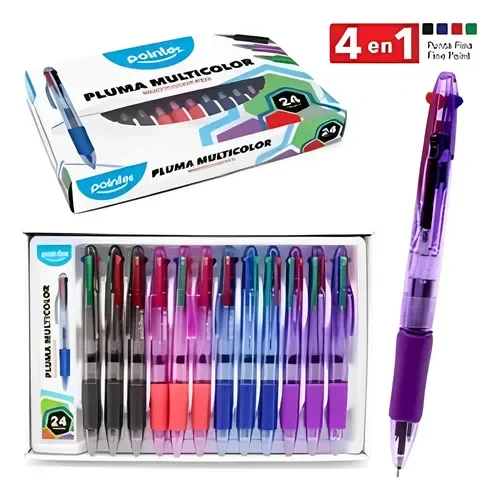 LAPICERO POINTER DE 4 COLORES