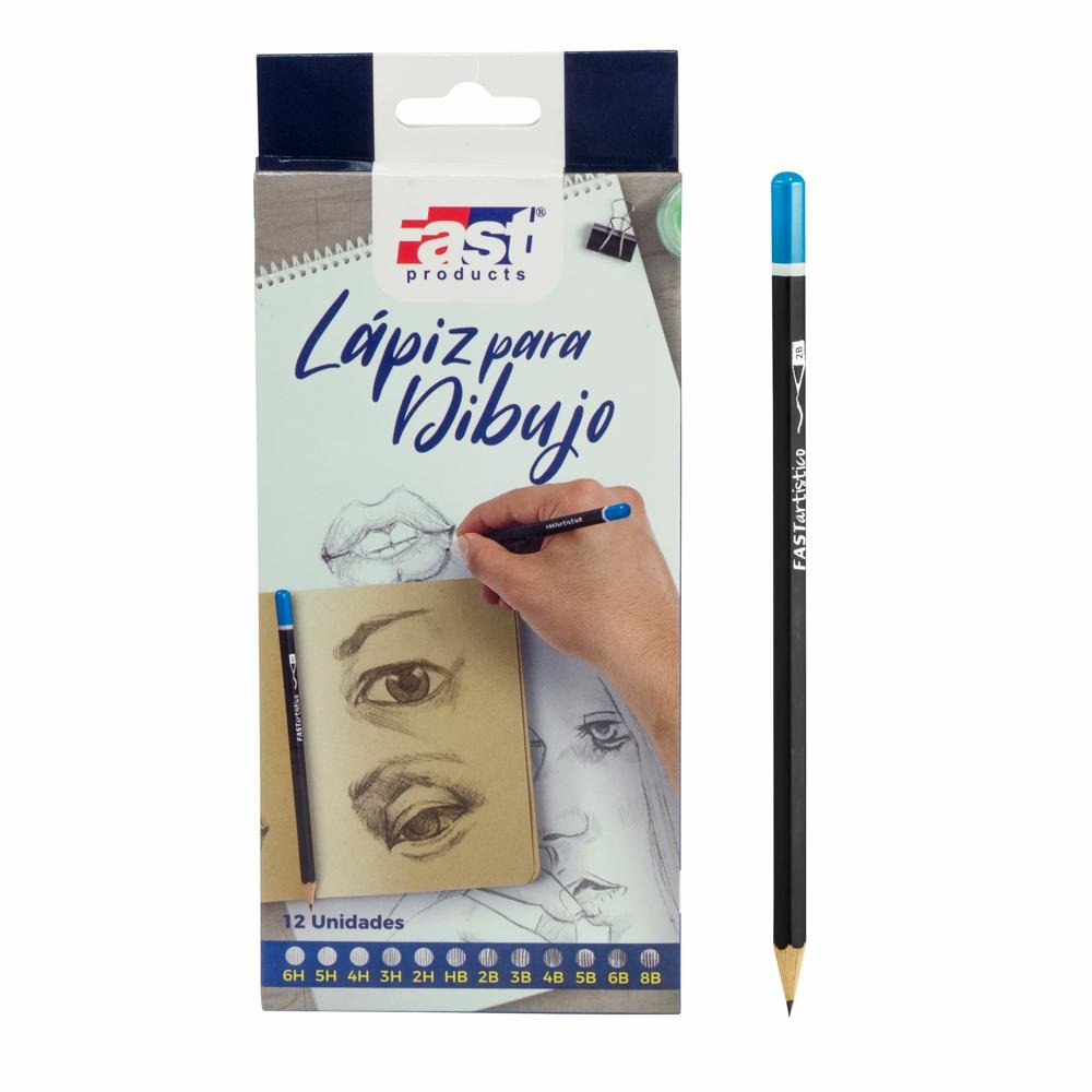 SET DE 12 LAPICES PARA DIBUJO
