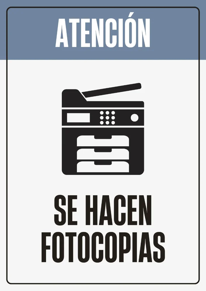 FOTOCOPIAS B/ NEGRO