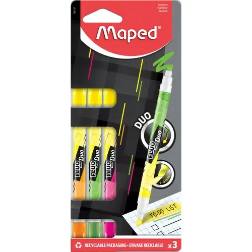 RESALTADORES FLUO DUO PEPS