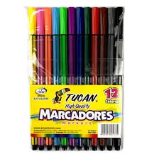 MARCADORES TUCAN EXAGONAL
