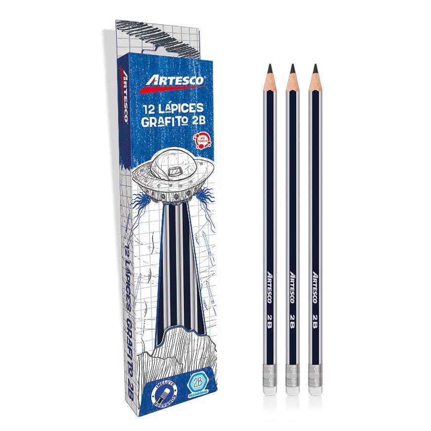 LAPICES ARTESCO AZUL CON GRIS