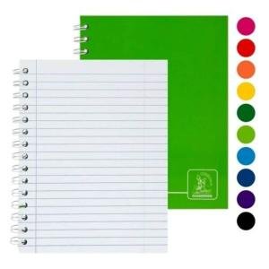 CUADERNO ESPIRAL DE 100 HOJAS CON LINEAS