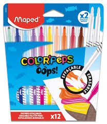 MARCADOR MAPED BORRABLE