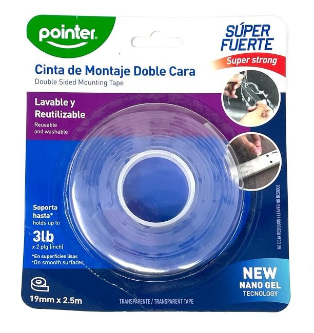 CINTA TRANSPARENTE DOBLE CARA