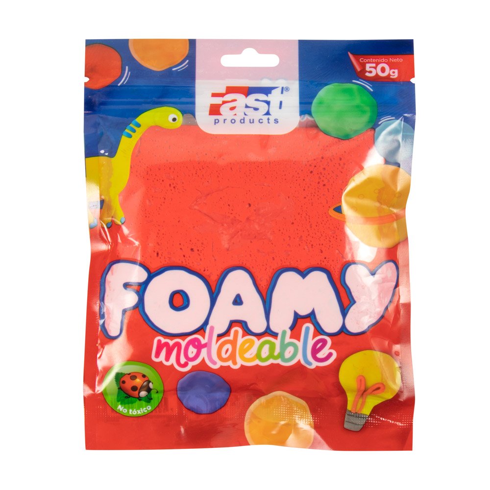 FOAMY COLOR ROJO
