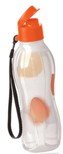 Eco twist 500ml Traslúcido sello Naranja