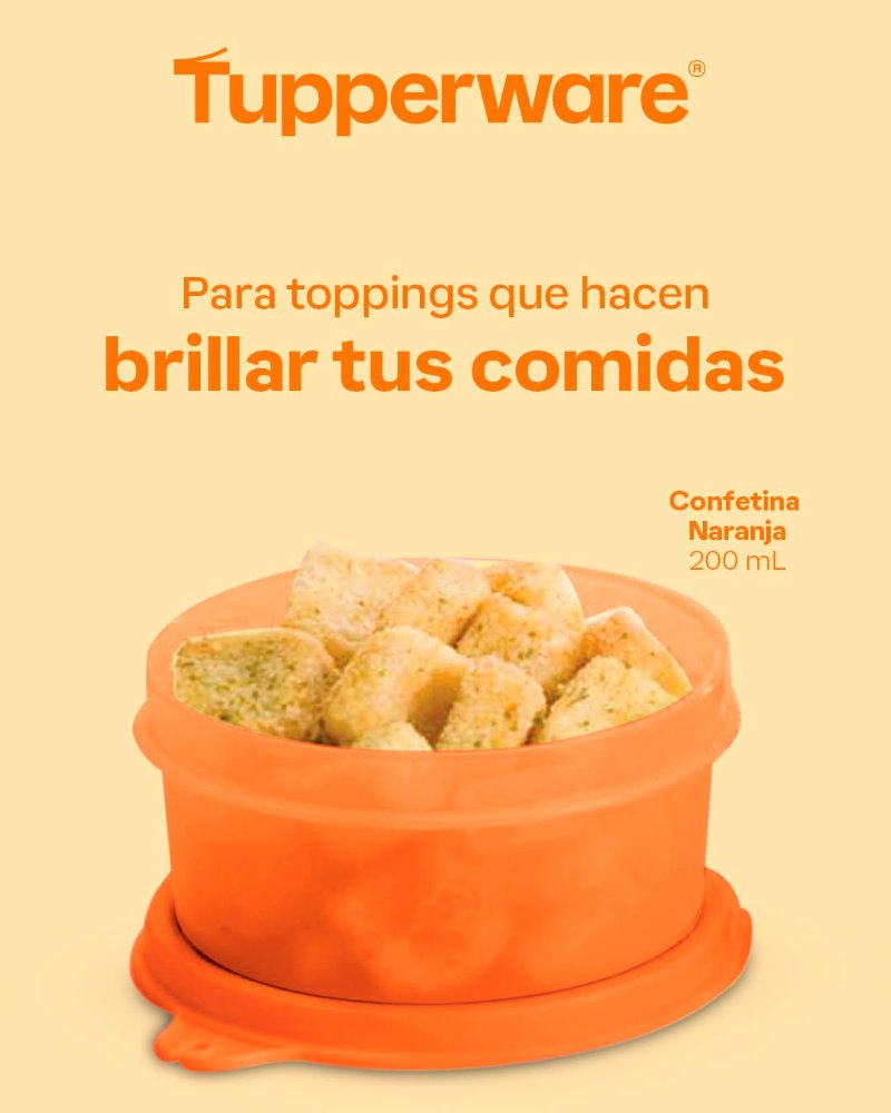 Confetina 200ml Naranja