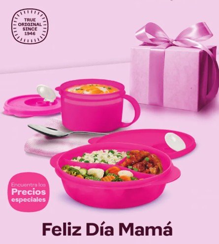 Set fucsia Microondas
