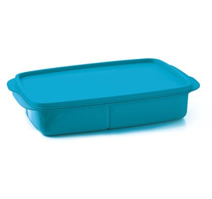 Eco lunch rectangular turquesa