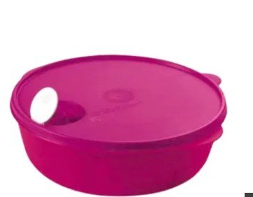 Plato Cristal Flash sin divisiones Morado