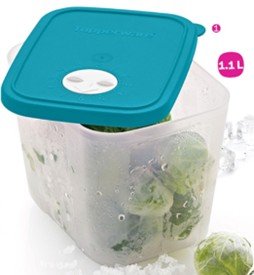 Frigo Fechador  1L Traslúcido s/Turquesa