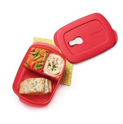 Microflash rectangular con divisiones rojo