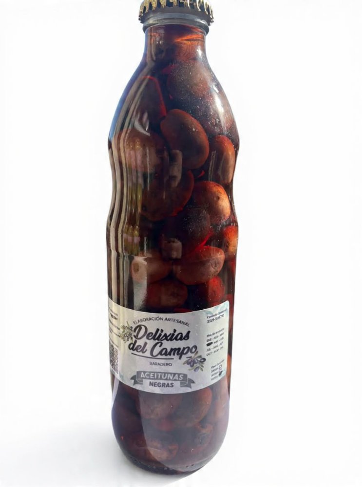 Aceitunas negras 1l