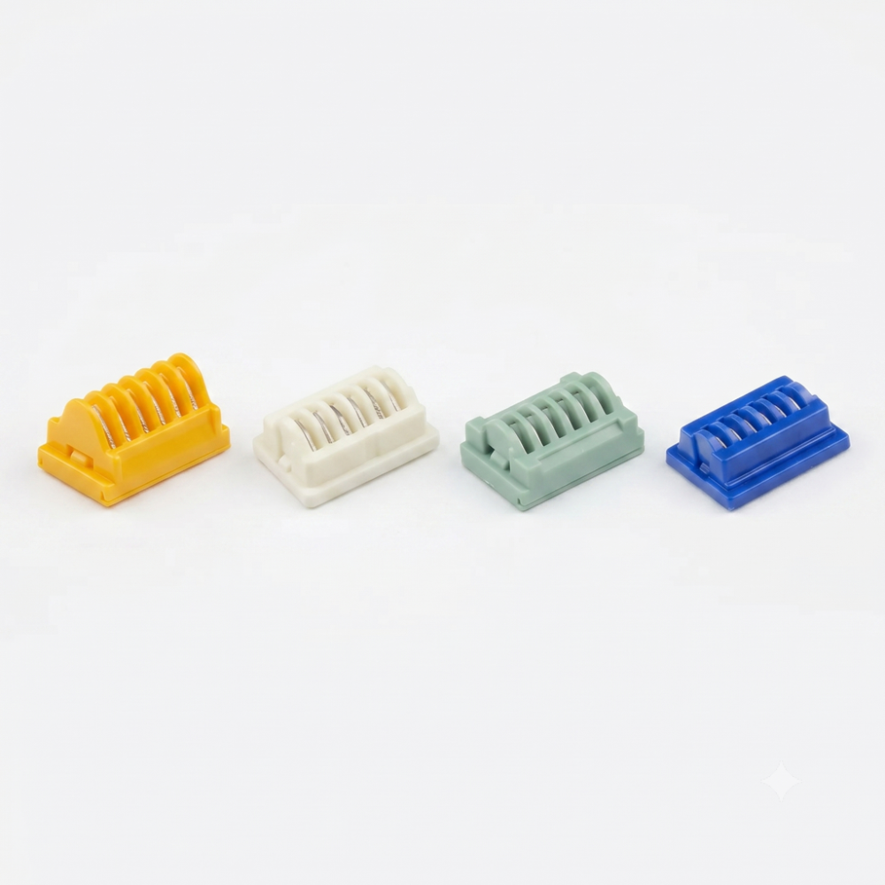 Caja de clips de titanio 5mm o 10mm