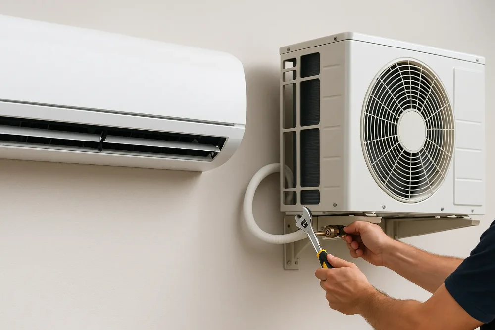 INSTALACION BASICA DE A/C DE 12000BTU A 240000BTU