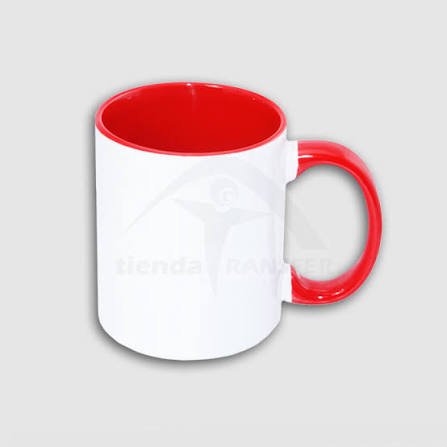 MUG COLOR INTERNO ROJO