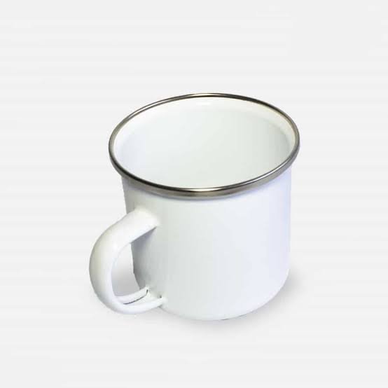 MINI MUG ALUMINIO BLANCO