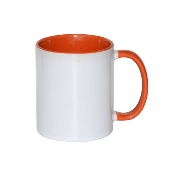 MINI MUG COLOR INTERNO NARANJA