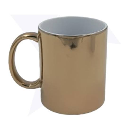 MUG ESPEJO DORADO