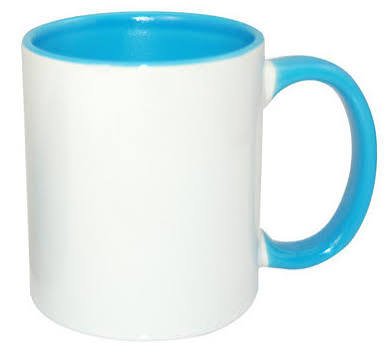 MINI MUG COLOR INTERNO AZUL CLARO