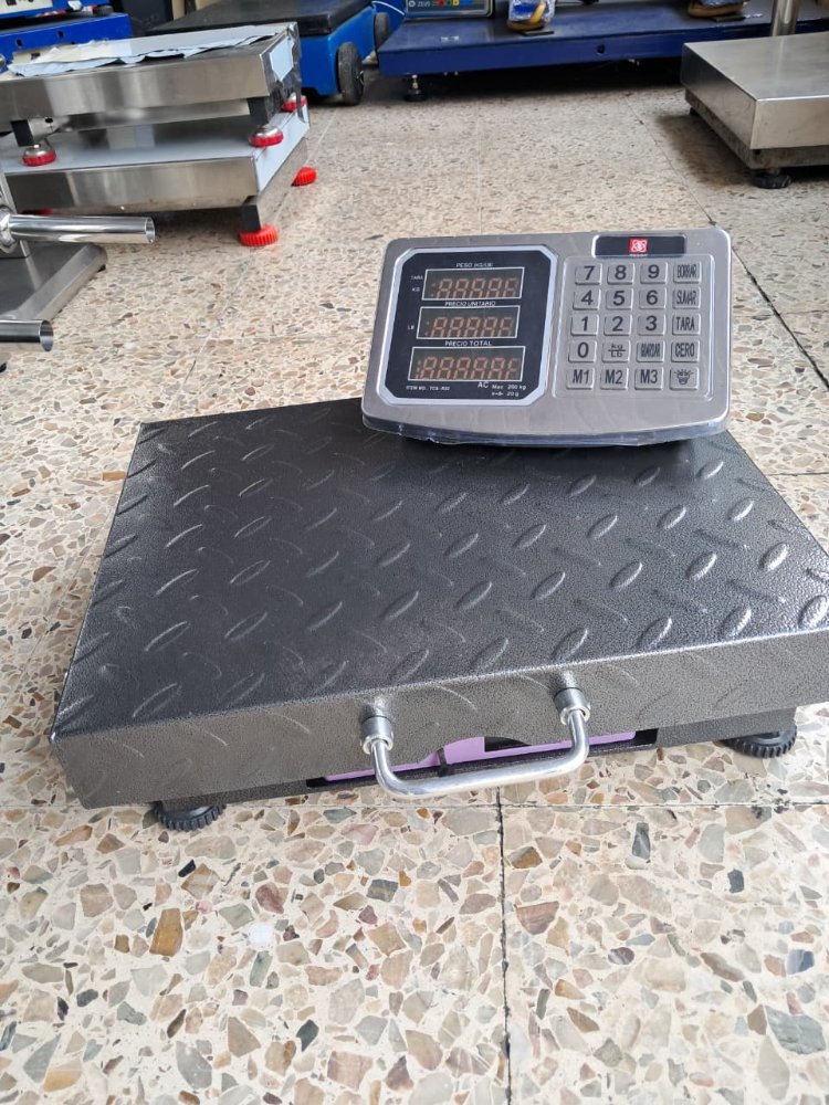 BASCULA INALAMBRICA DE 200KG ALFAJOR