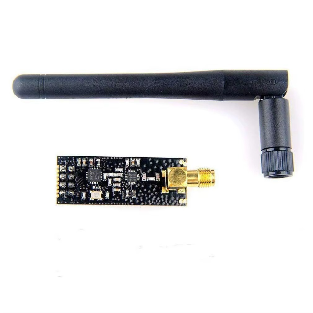 Módulo RF NRF24L01 2.4GHz con Antena SMA (Largo Alcance)