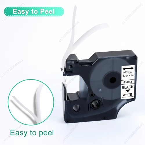 Cinta de Etiquetas Compatible DYMO D1 | 12mm