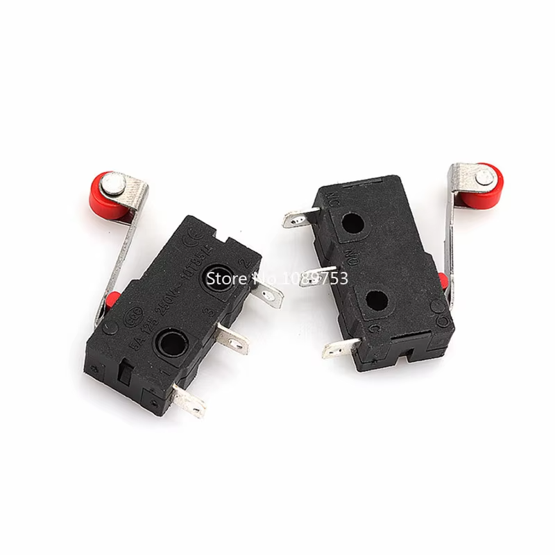 Micro Switch KW11-3Z 5A 250VAC – Final de Carrera NO/NC con Rodillo