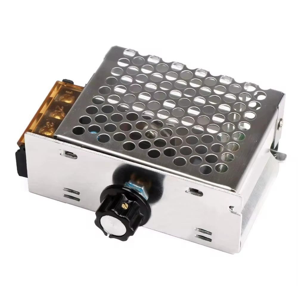 Regulador de Voltaje 4000W 220V AC SCR | Control de Velocidad y Dimmer de Alta Potencia