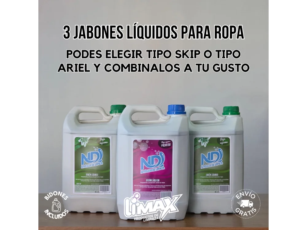 JABONES - COMBO X3