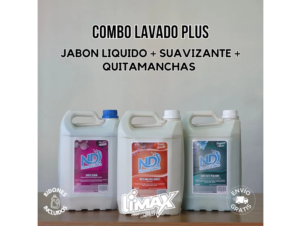 COMBO LAVADO PLUS