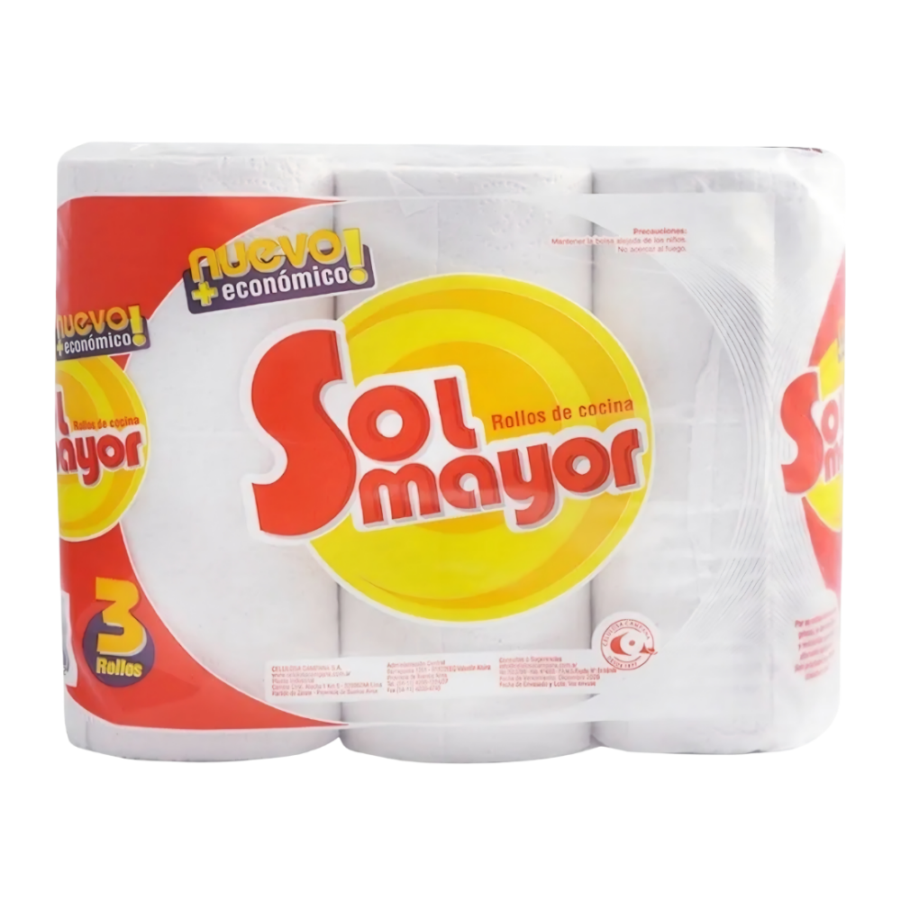 Rollo de Cocina SOL MAYOR