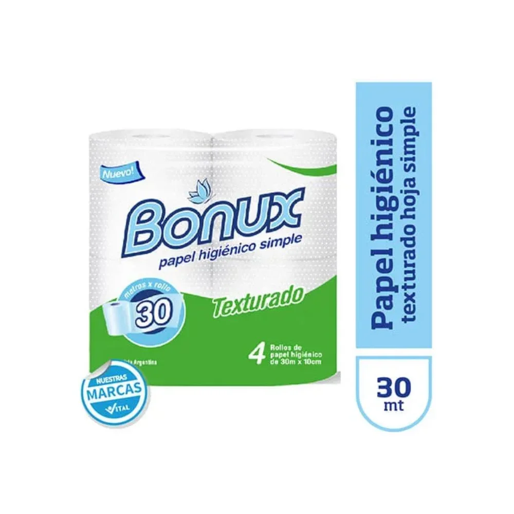 Bonux Texturado - Papel Higienico