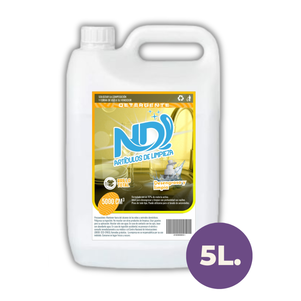 Detergente ND - 5 litros