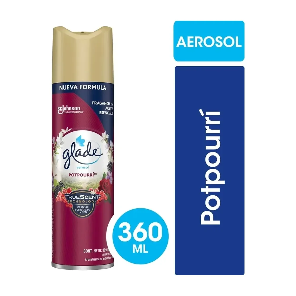 GLADE Aromatizante en Aerosol de ambiente