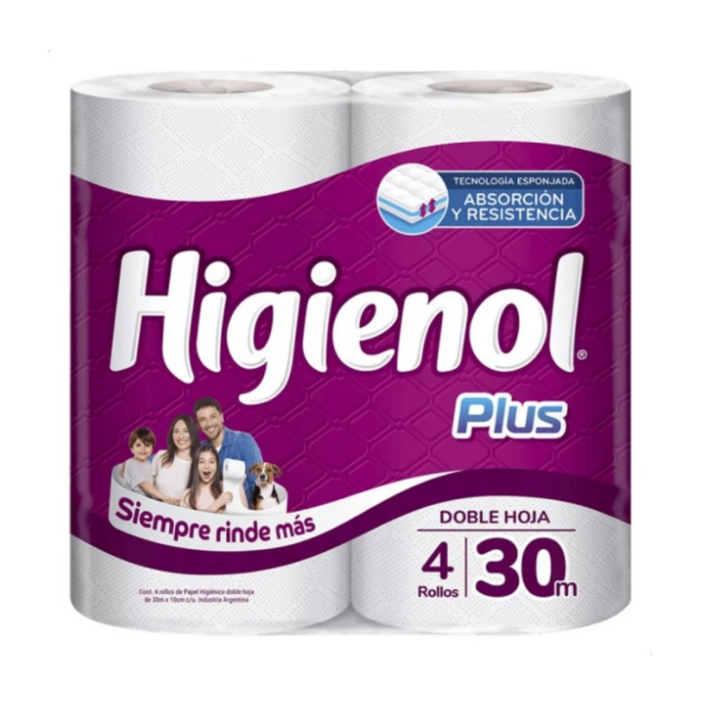 Higienol PLUS - Papel Higienico