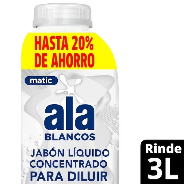Jabon Liquido ALA BLANCOS Concentrado