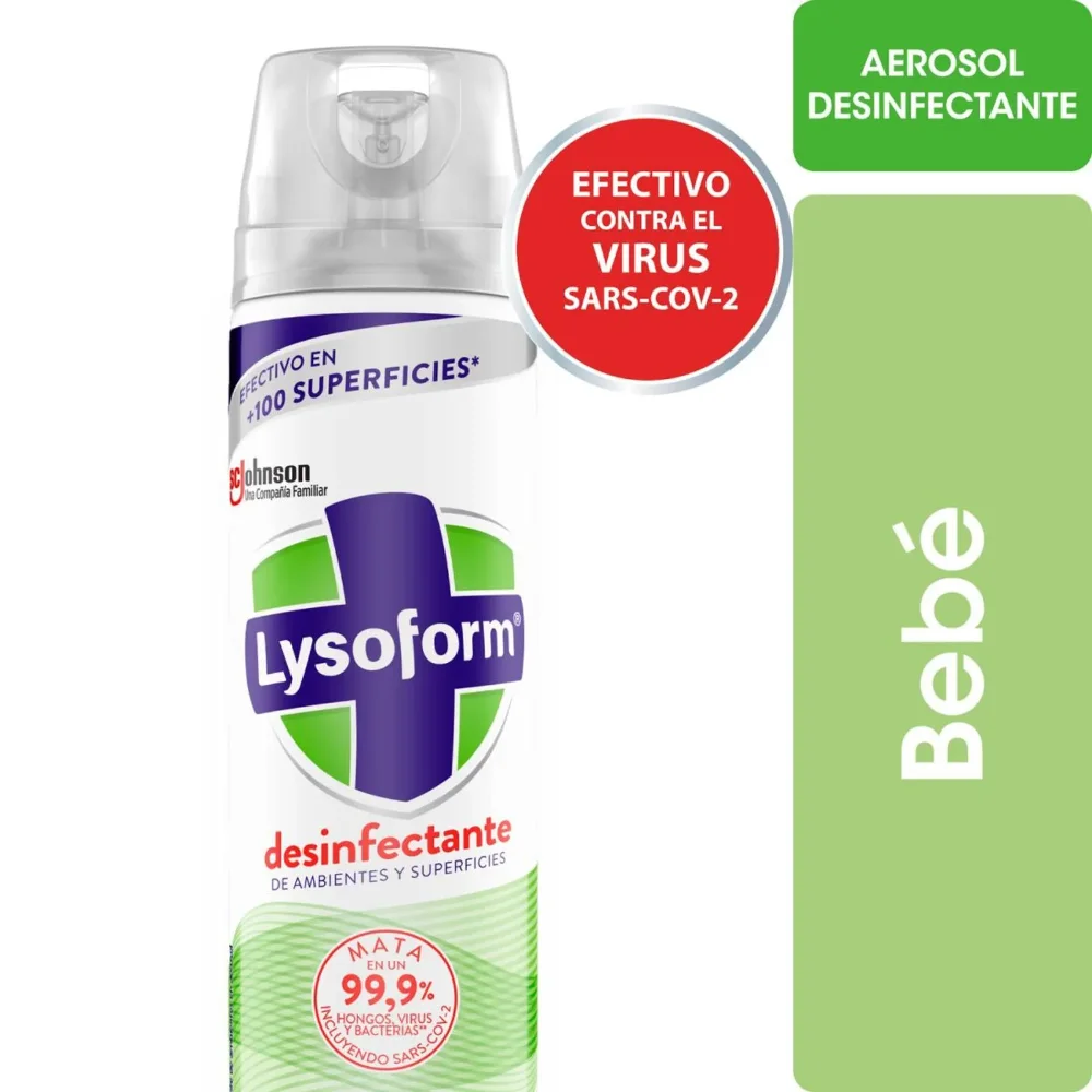 Lysoform Desinfectante en aerosol BEBE
