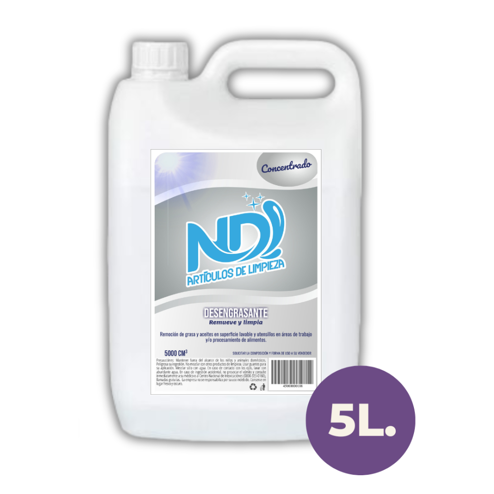 Desengrasante ND - 5 litros