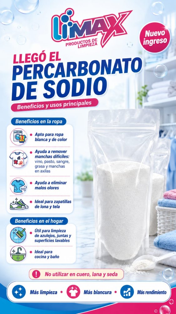 Percarbonato de Sodio 1kg