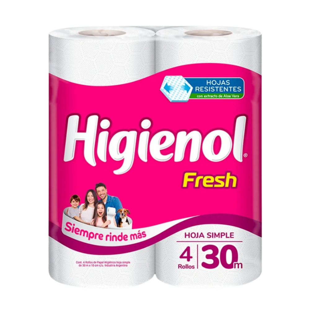Higienol FRESH - Papel Higienico