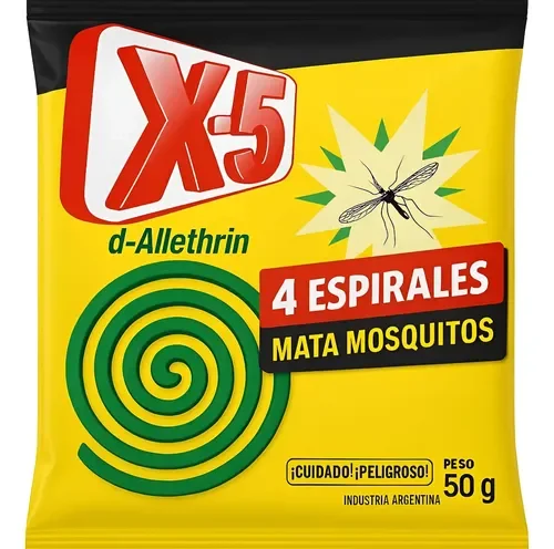 Espirales X5 - 4unidades