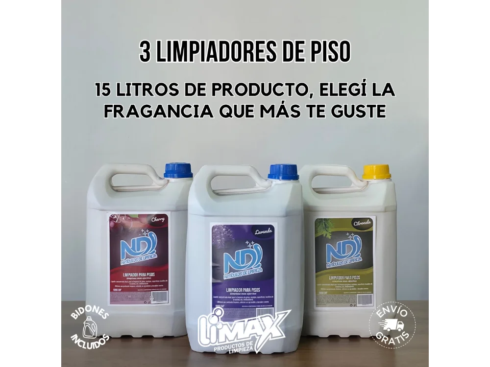 LIMPIADORES - COMBO X3