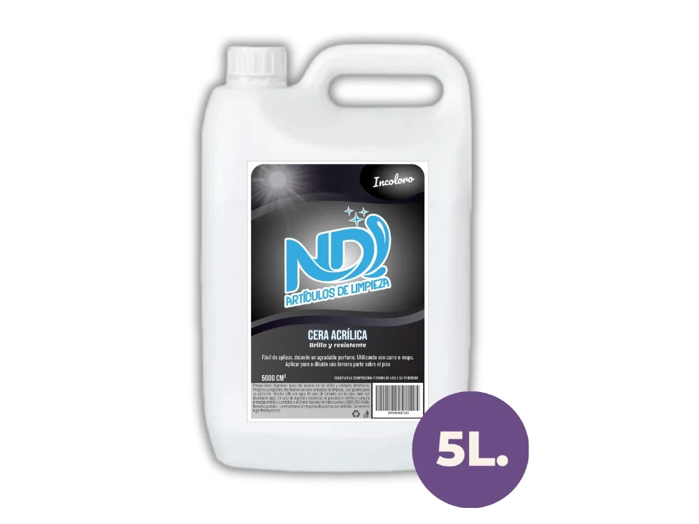 Cera Incolora ND - 5 litros