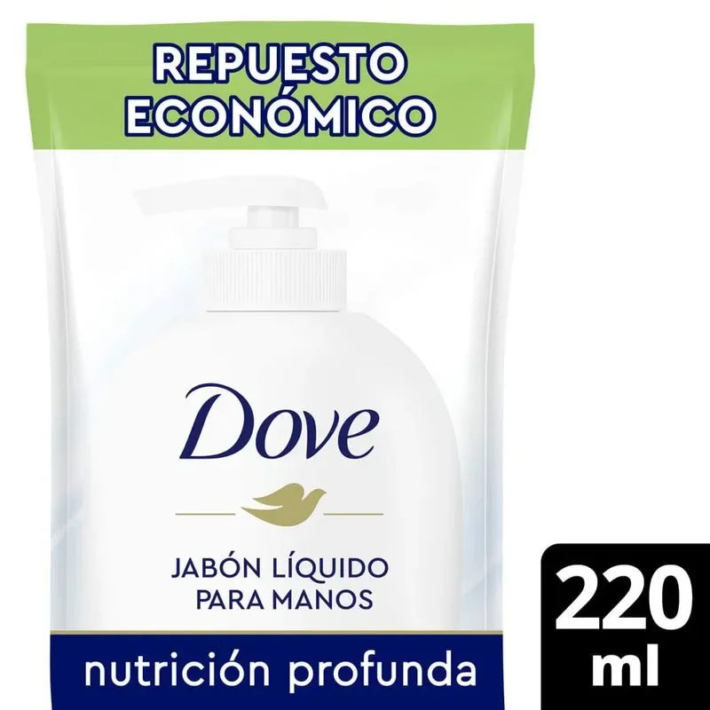 Jabon para Manos DOVE Repuesto 220 ml